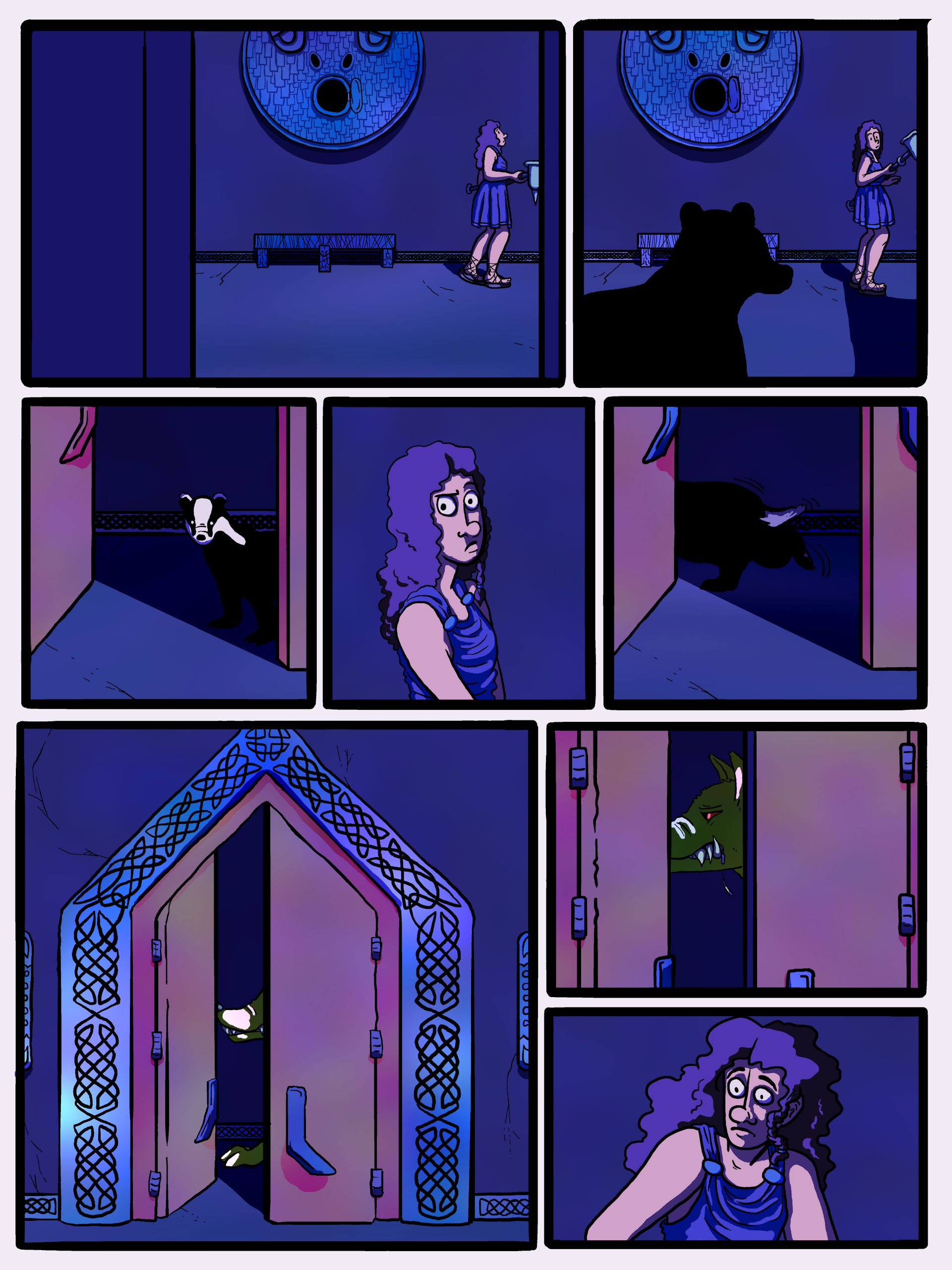 1.14 A Badger? A Dog?