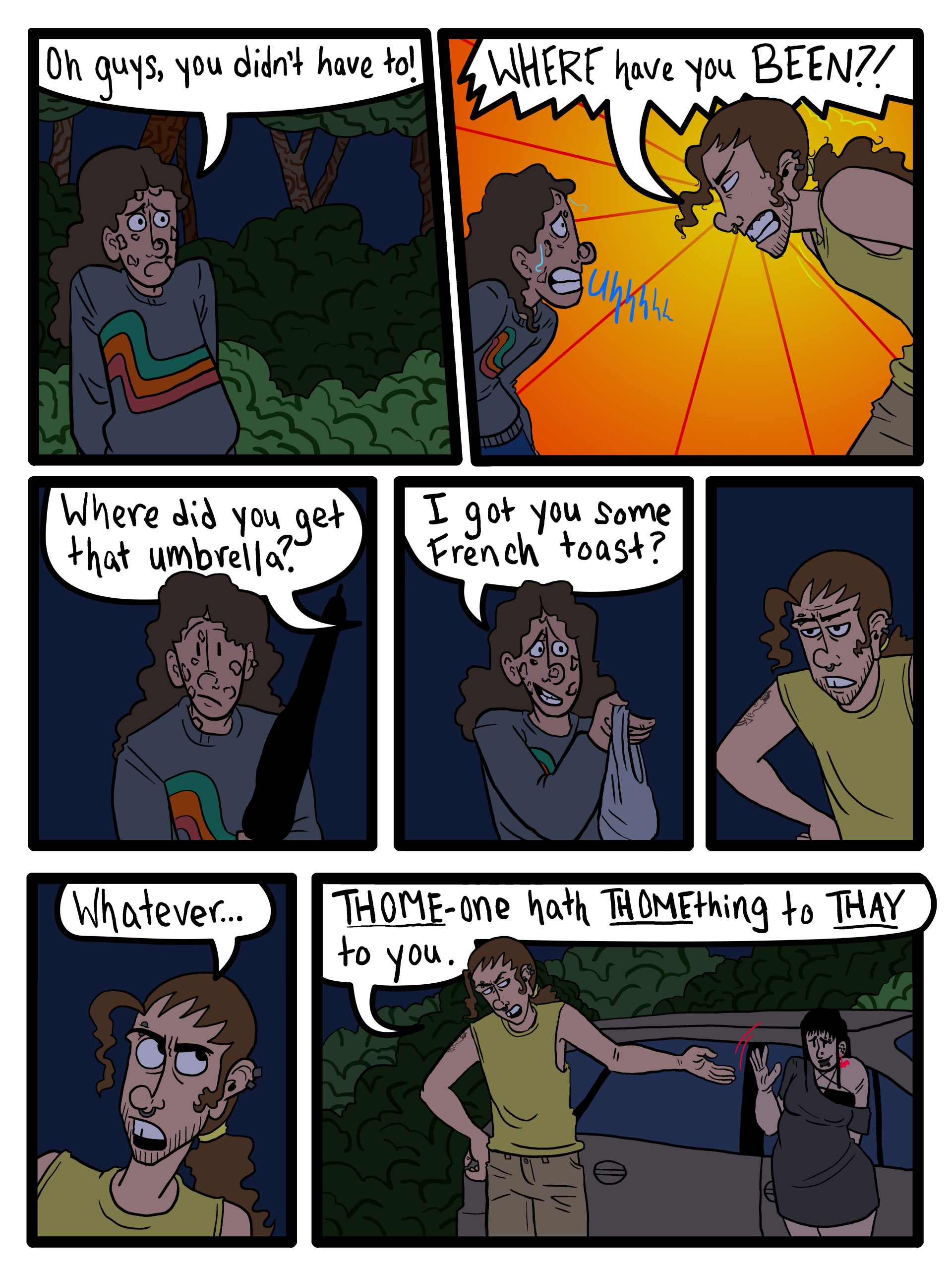 2.36 WHERE have you BEEN