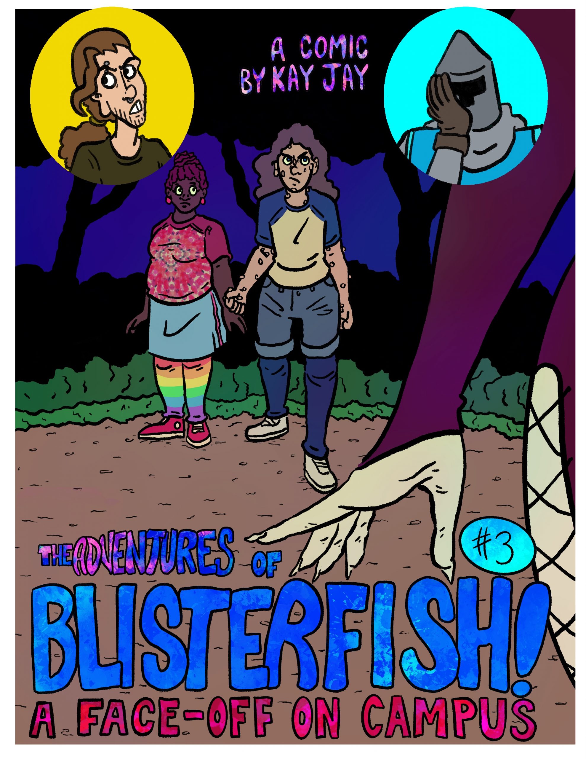 3.0 The Adventures of Blisterfish Chapter Three- A Face-Off On Campus
